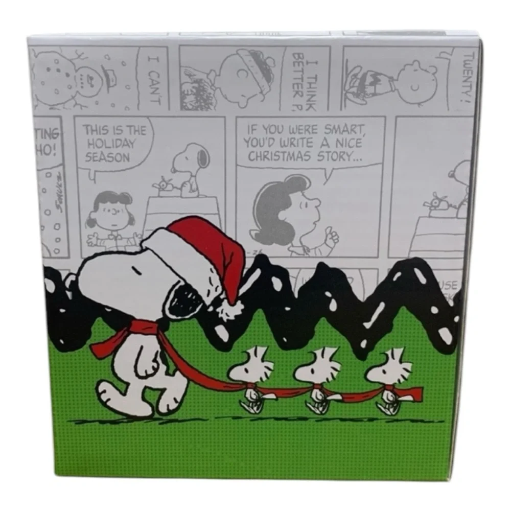 Snoopy Puffer Jacket Peanuts Christmas Ceramic Large Mug